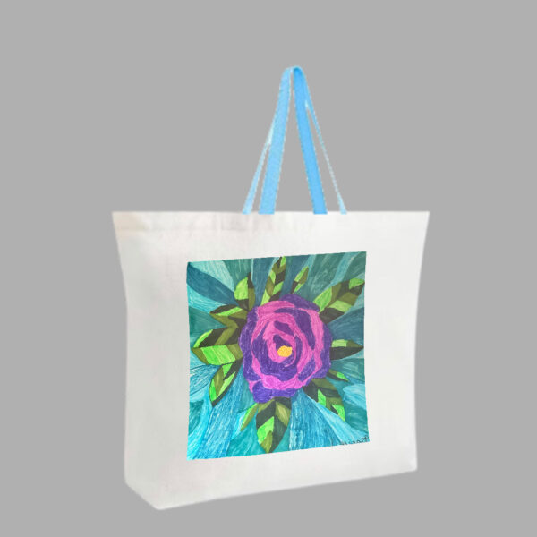 Tote Bag - Light Blue - Image 2