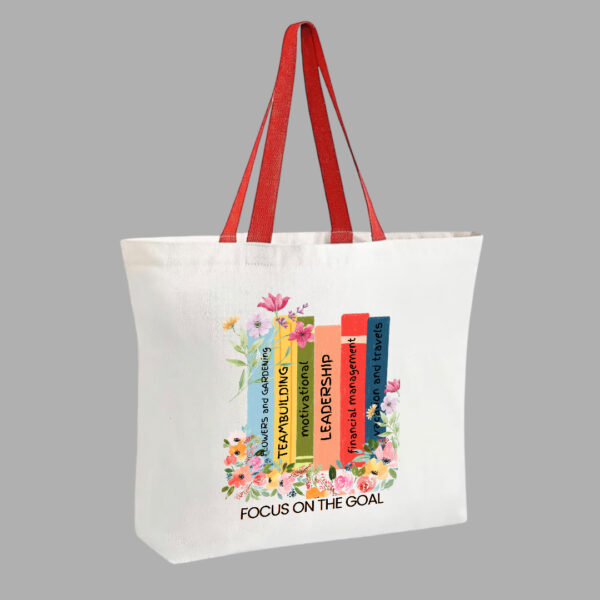 Tote Bag - Red - Image 4